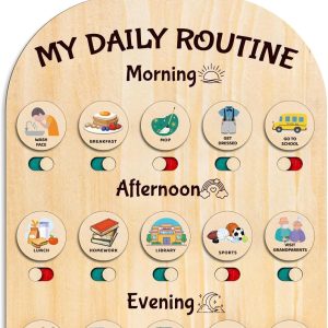 Kids Daily Routine Wall Chart